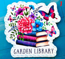 Load image into Gallery viewer, Large Die-Cut Book Lovers Stickers. Special EASY PEEL design HANDMADE in the uk, 7cm 2.75 in. 18 designs and quotes. Buy 1 to 18