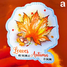 Load image into Gallery viewer, Autumn Quotes Die-Cut Stickers. Easy Peel 7cm-2.7" Handmade in the UK (10 Designs)- Fall Designs Laptop Stickers