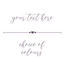 Load image into Gallery viewer, Custom Round Stickers with a cursive font and choice of colours - personalised business and product labels handmade in the UK