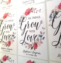 Load image into Gallery viewer, Custom Rectangle Stickers of Your Image or Text. Product labels, perfect for candles or beauty products etc. Small orders accepted. Handmade in the UK