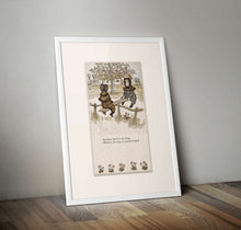 Load image into Gallery viewer, Digitally restored Nursery Wall Art - Kate Greenaway vintage "Seesaw Jack" Instant printable download