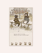 Load image into Gallery viewer, Digitally restored Nursery Wall Art - Kate Greenaway vintage "Seesaw Jack" Instant printable download