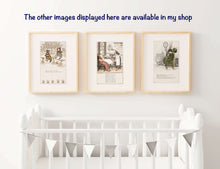 Load image into Gallery viewer, Digitally restored Nursery Wall Art - Kate Greenaway vintage "Seesaw Jack" Instant printable download