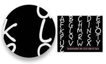 Load image into Gallery viewer, Chalk Effect Alphabet - includes upper and lowe case fonts, numbers and punctuation symbols - instant download