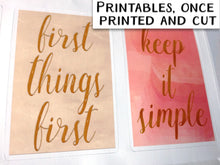 Load image into Gallery viewer, AA Recovery Slogan Stickers - Instant download printables sized for Happy Planner Classic