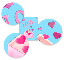 Load image into Gallery viewer, Valentine's Planner Dashboard - Available in A6, B6 and 7"x 9" sizes. Instant download.