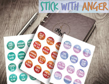 Load image into Gallery viewer, Rude Funny Planner Stickers | Humorous Text Planner Stickers | PRINTABLE Naughty Stickers | PRINTABLE Planner Stickers | Free SIL Cut File