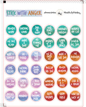 Load image into Gallery viewer, Rude Funny Planner Stickers | Humorous Text Planner Stickers | PRINTABLE Naughty Stickers | PRINTABLE Planner Stickers | Free SIL Cut File