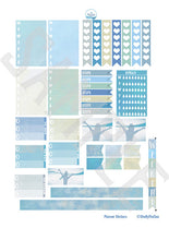 Load image into Gallery viewer, Printable Nautical Planner Kit to fit Happy Planner Weekly