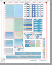 Load image into Gallery viewer, Printable Nautical Planner Kit to fit Happy Planner Weekly