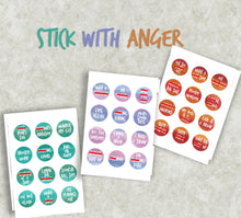 Load image into Gallery viewer, Rude Funny Planner Stickers | Humorous Text Planner Stickers | PRINTABLE Naughty Stickers | PRINTABLE Planner Stickers | Free SIL Cut File