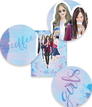 Load image into Gallery viewer, Fashion Girls 7x9 Dashboard - features fashion girls having a day out and designed to fit ECLP