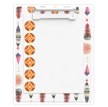 Load image into Gallery viewer, ECLP Boho Full Boxes | Mini Planner Clipboards | PRINTABLE Planner Stickers | Hippy Planner Deco | Feather Boho Theme Deco Clipboards| ECLP