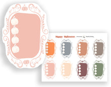 Load image into Gallery viewer, Halloween Planner Kit to suit Happy Planner Vertical  - Cute sticker kit handmade in the UK