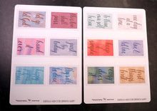 Load image into Gallery viewer, Recovery AA Slogan Stickers - Happy Planner full boxes sized. Handmade in the UK.