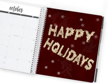 Load image into Gallery viewer, Christmas Planner Dashboard to fit Erin Condren - Gorgeous seasonal divider to download instantly