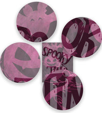 Load image into Gallery viewer, Purple Halloween Dashboards | TN PRINTABLE Inserts to fit A6 and B6 Travelers Notebook |  Fall Halloween TN Insert | Dashboard for Foxy Fix