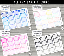 Load image into Gallery viewer, Half Box Happy Planner Stickers -   Gorgeous shades of pink functional stickers for colour coded planning. Handmade in the UK