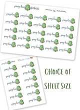 Load image into Gallery viewer, Pay Day Stickers - mini handmade planner stickers from the Functional Art Kawaii series