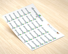 Load image into Gallery viewer, Kawaii House Cleaning Planner Stickers | House Chores Stickers | Kawaii Housework Stickers.