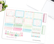Load image into Gallery viewer, Vertical Planner Kit to fit Happy Planner and featuring Mason Jars - Pastel coloured stickers made in the UK