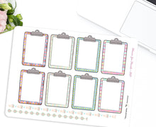 Load image into Gallery viewer, Vertical Planner Kit to fit Happy Planner and featuring Mason Jars - Pastel coloured stickers made in the UK