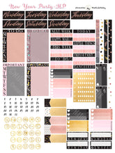 Load image into Gallery viewer, PRINTABLE New Year Party Happy Planner Kit for 2023, Weekly Vertical Stickers, Fashion Girls Hen Night