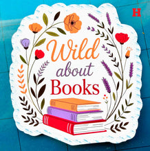 Load image into Gallery viewer, Large Die-Cut Book Lovers Stickers. Special EASY PEEL design HANDMADE in the uk, 7cm 2.75 in. 18 designs and quotes. Buy 1 to 18
