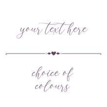 Load image into Gallery viewer, Custom Round Stickers with a cursive font and choice of colours - personalised business and product labels handmade in the UK
