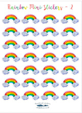 Load image into Gallery viewer, mini rainbow stickers
