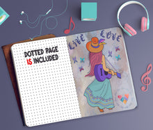 Load image into Gallery viewer, Travellers Notebook &#39;Festival Fantasy&#39; Printable Dashboards - Gorgeous Boho TN Dashboards for A6 and B6
