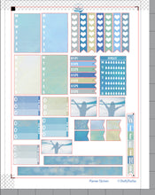 Load image into Gallery viewer, Printable Nautical Planner Kit to fit Happy Planner Weekly
