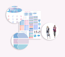Load image into Gallery viewer, Girls Day Out Sticker Kit to fit Erin Condren. Perfect for a bridal party. A vertical planner kit made in the UK
